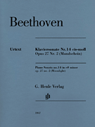 Piano Sonata No. 14 in C Sharp minor, Op. 27, No. 2 piano sheet music cover